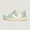 Lateral Olocau Feroz | Beige Mint Microfibra Nobuck