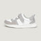 Lateral Olocau Feroz | Blanco Gris Microfibra Nobuck