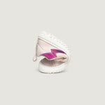 Plegado Moraira Rocker | Rayo Rosa Palo Microfibra Nobuck