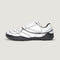  Amunt  Zapatilla de futbol barefoot | Blanco Negro Microfibra