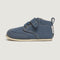 Lateral Albaida Feroz | Azul Denim Microfibra Nobuck