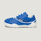 Amunt  Zapatilla de futbol barefoot | Azul Royal Blanco Microfibra