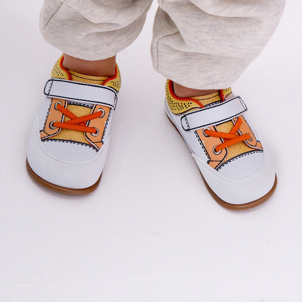 Paterna Comic Feroz AW23  ,La zapatilla molona con estampado cómic que le da libertad plena a tu bebé