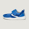 lateral zapato barefoot  Tibi Rocker | Azul Royal Microfibra Rejilla