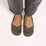 bailarinas minimalistas saludables comodas olba freekers adulto SS26 kaki
