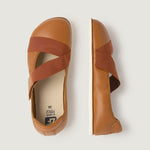 bailarinas minimalistas verano piel aitana adulto SS26 Piel Nut 03 | nut piel