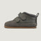 botas barefoot bebe plantilla protectora aislante transpirable color gris liria | Gris Cross Microfibra
