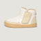 Botas barefoot Alcoy Rocker | Beige Microfibra Serraje