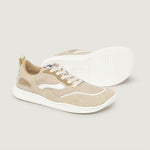 calzado microfibra barefoot comodo ligero pies anchos adolescentes tibi adulto freekers ss26 Micronobuck Beige 02 | Beige Serraje Reciclado