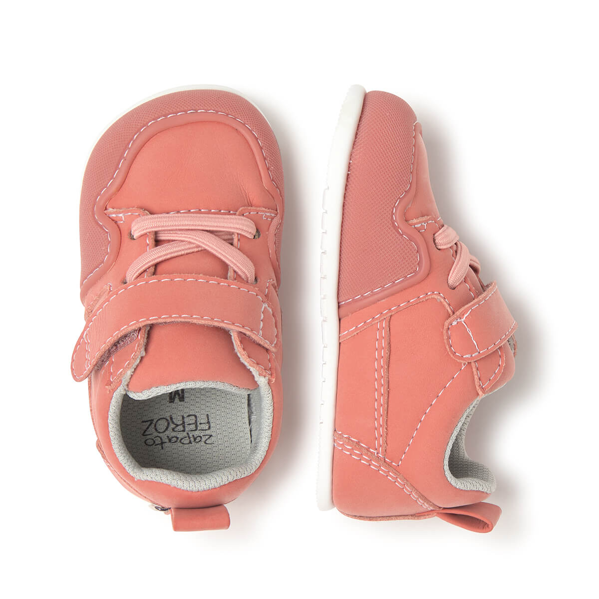 calzado vegano micronobuck bebe color rojo frambuesa cheste feroz ss25 | Frambuesa Microfibra Nobuck