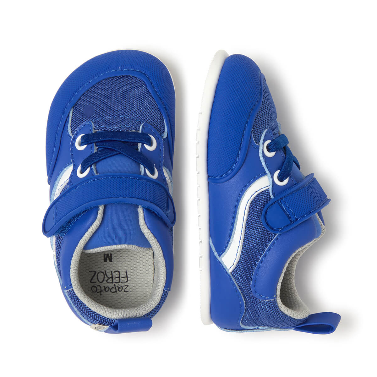 deportivas diseno respetuoso movimiento crecimiento bebes color royal azul biar feroz ss25 03 | Azul Royal Microfibra Rejilla
