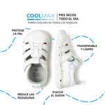 sandalia deportiva resistente agua respetuosa infantil blanco multicolor irta rocker ss26 03| blanco multicolor microfibra