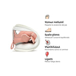 sandalia mayor apertura barefoot bebes rosa fresa javea feroz ss26 04 | rosa microfibra