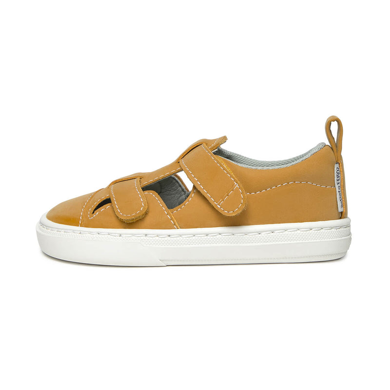 sandalia mayor apertura barefoot infantil mostaza javea rocker ss26 00