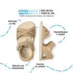 sandalia trenzada barefoot infantil pierdra gandia rocker ss26 03 | Piedra Microfibra Nobuck