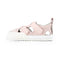 sandalias barefoot veganas microfibra cierre velcro espacio dedos bebes color rosa javea feroz ss24 | Rosa Palo Microfibra Nobuck