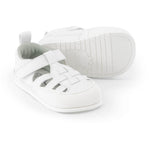 sandalias respetuosas movimiento libre bebes color blanco marron puntitos tabarca ulises feroz ss24| Blanco microfibra
