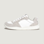 zapatilla deportiva adulto barefoot piel serraje blanco olocau aw25 01  | Blanco Gris Piel