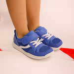 zapatillas barefoot bebes tibi Feroz | azul royal microfibra rejilla