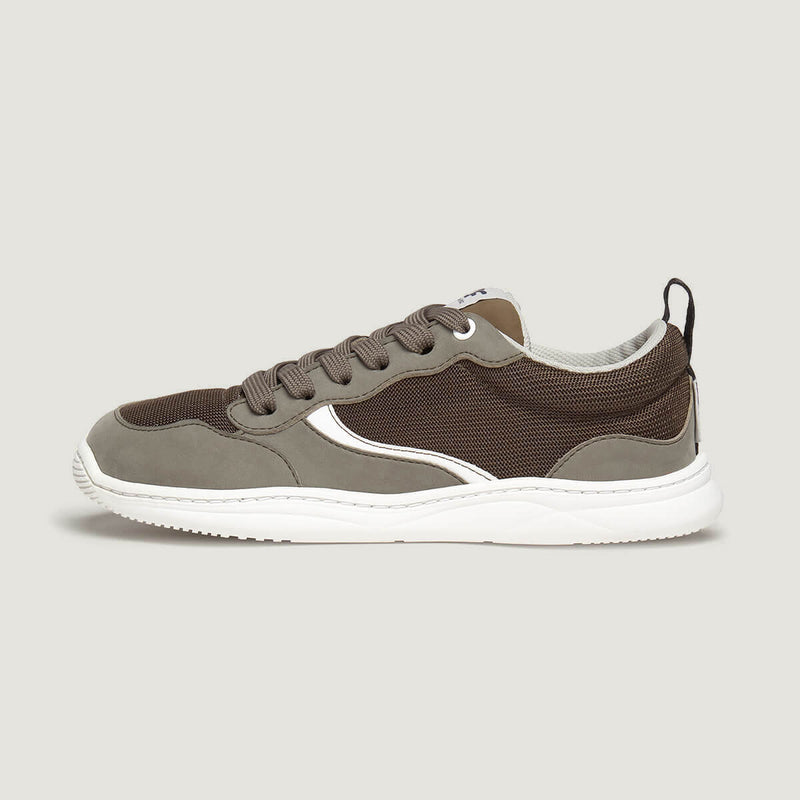 zapatillas barefoot nobuck chicos chicas adolescentes color kaki biar freekers AW25 01  | Kaki Microfibra Nobuck