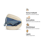 zapatillas deportivas respetuosas cordones velcro transpirables ninos cheste rocker azul denim aw25 04 | azul denim microfibra nobuck