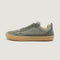 zapatillas respetuosas veganas sostenibles adulto color verde kaki caqui faura freekers aw24 01  | Kaki Microfibra Nobuck Tejano