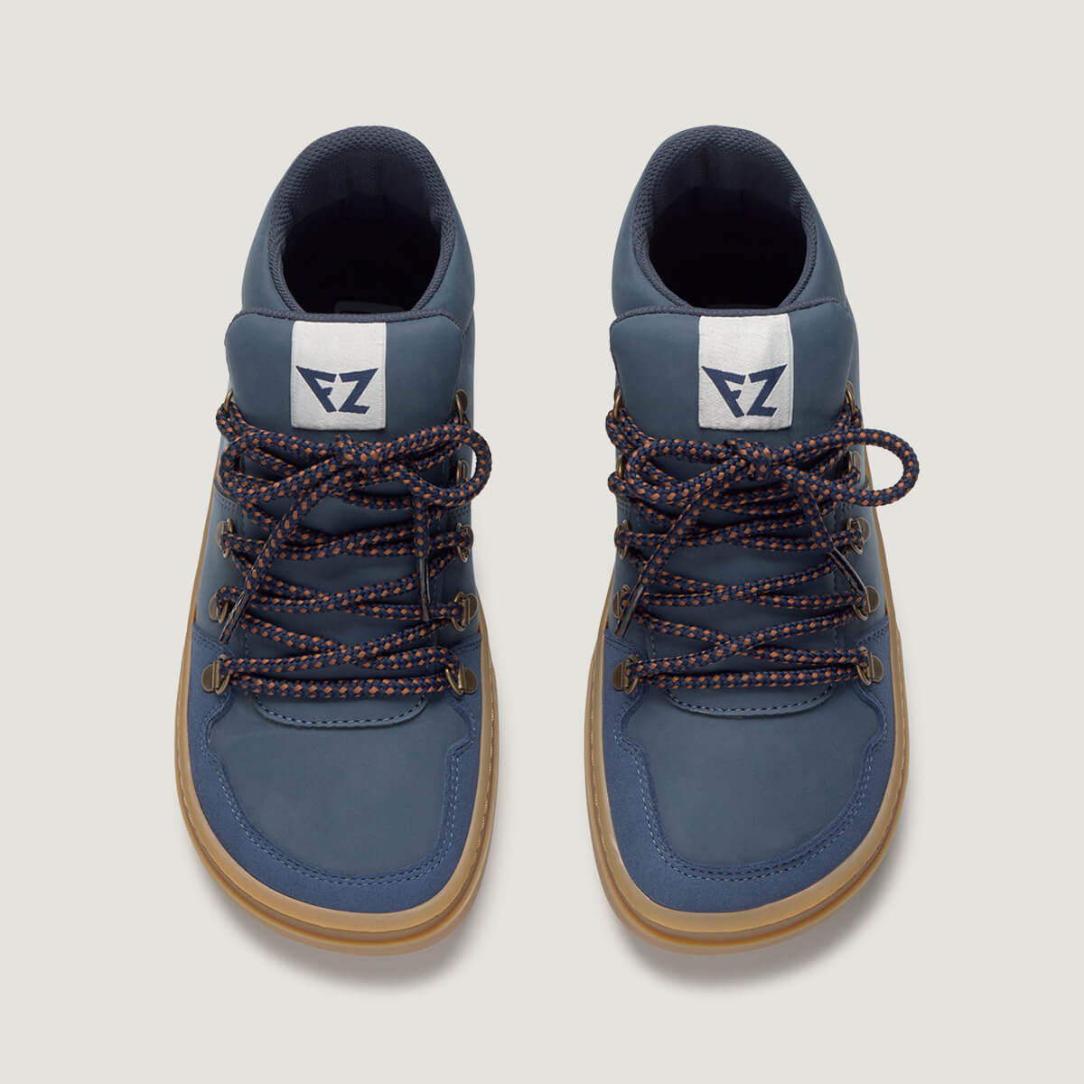 zapato respetuoso barefoot serra freekers adulto  | Azul Denim Microfibra Nobuck