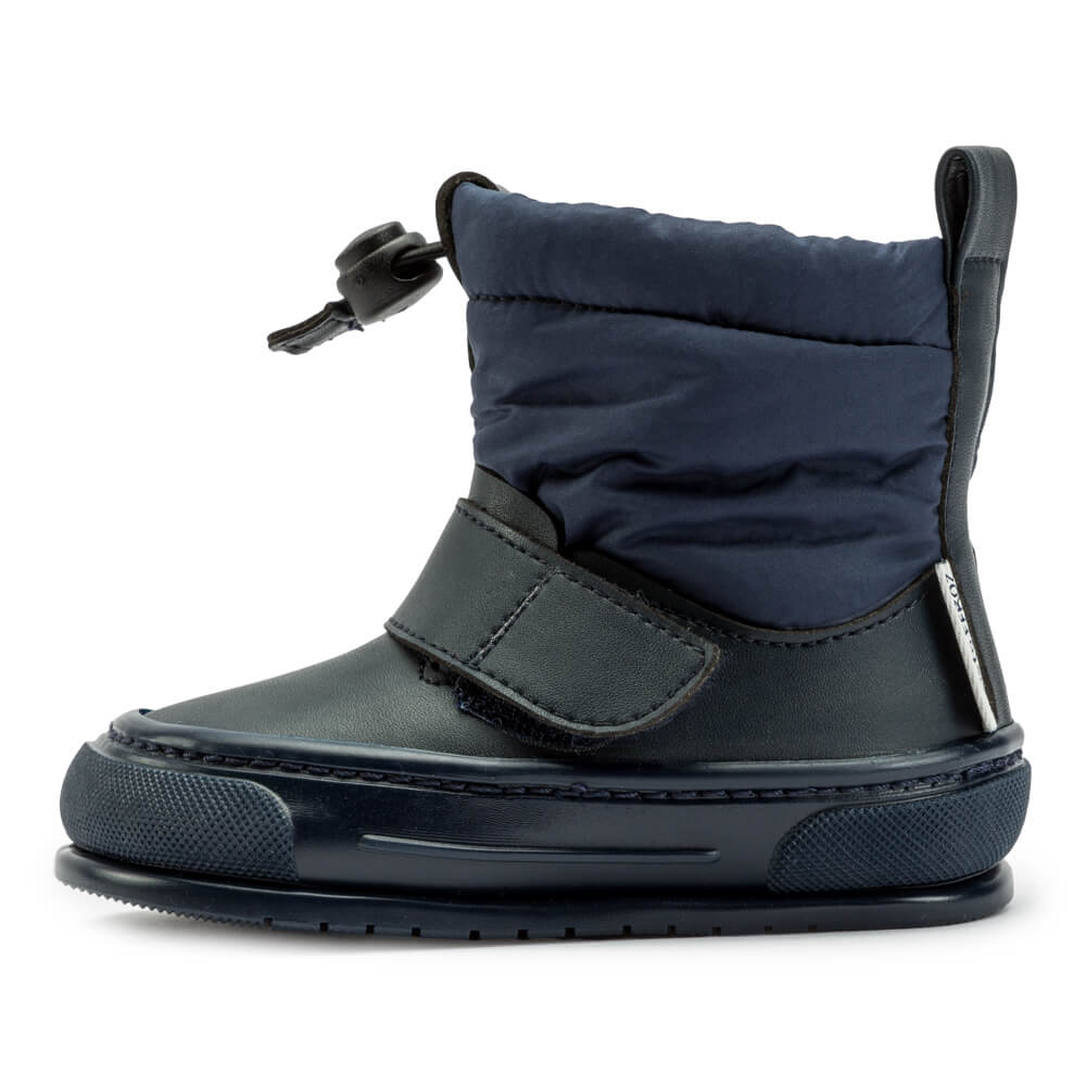 botas invierno agua calentitas minimalista calzado respetuoso bernia feroz azul AW22 01 | Azul Microfibra