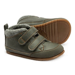 calzado infantil respetuoso borrego bota velcro calentitas feroz Liria gris AW22 02