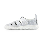 calzado verano infantil dibujo estampado original puntos topos color gris irta rocker ulises ss24 | Gris Ulises Microfibra
